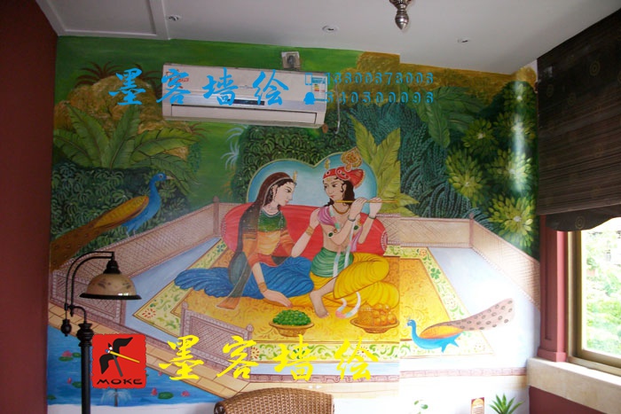 溫州墨客室內(nèi)墻繪，創(chuàng)想生活美學(xué)新空間