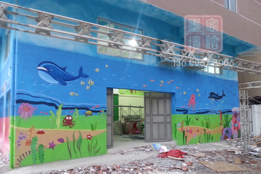 MK_QH7學(xué)校幼兒園墻繪